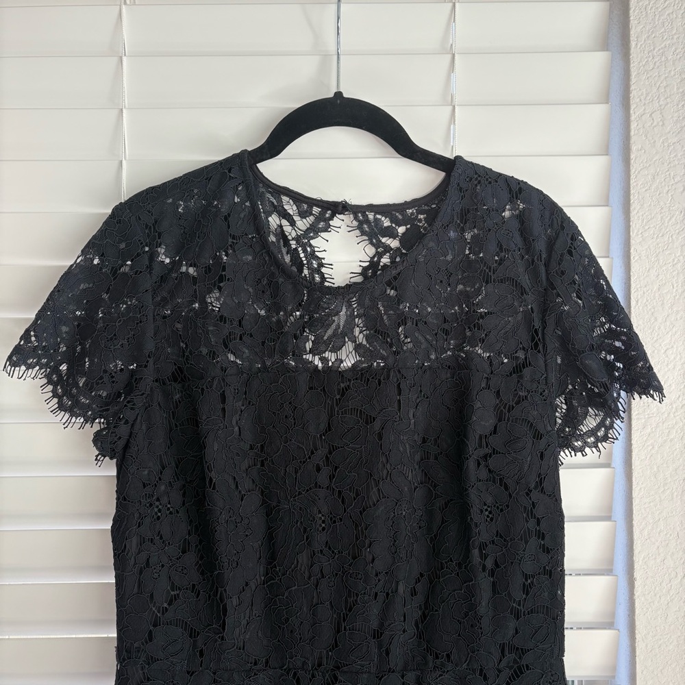 Little Black Lace Dress
